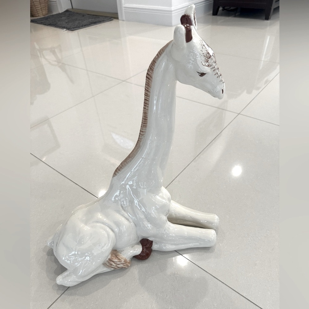 VTG🦒Giraffe, Ceramic Statue - Picture 4 of 10